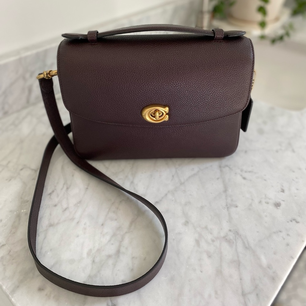 Coach Cassie in Oxblood